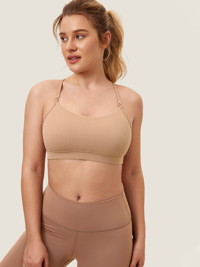 Y Back Yoga Nursing Bra
