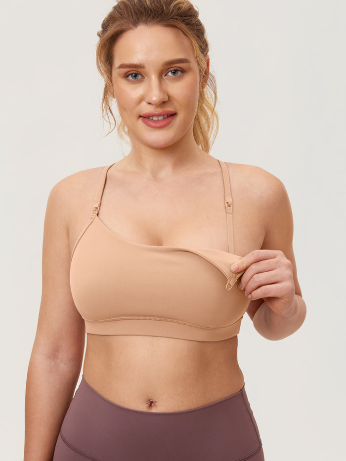 Y Back Yoga Nursing Bra