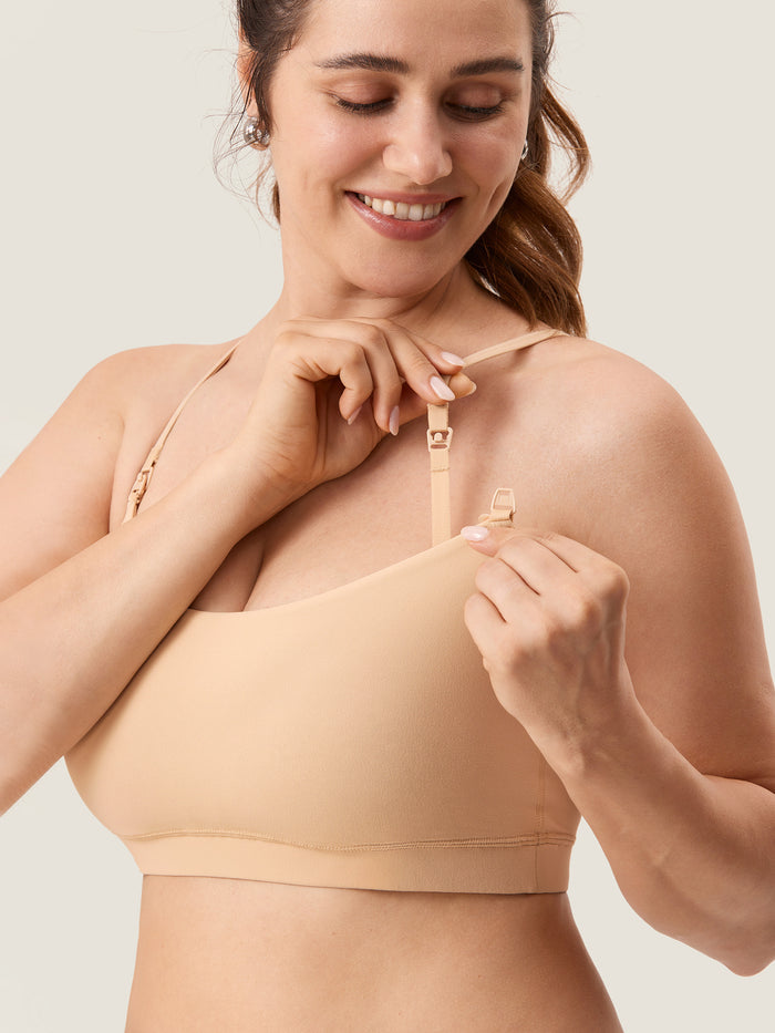 Y Back Yoga Nursing Bra