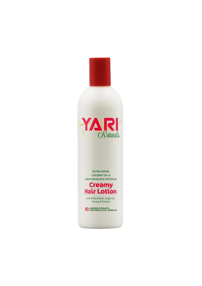 Yari Naturals Creamy Hair Lotion 475ml – Hydraterende Haarlotion voor Zacht, Soepel en Pluisvrij Haar