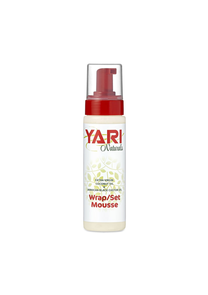 Yari Naturals Wrap/Set Mousse 220ml – Styling Mousse voor Gladde Wraps & Langdurige Hold