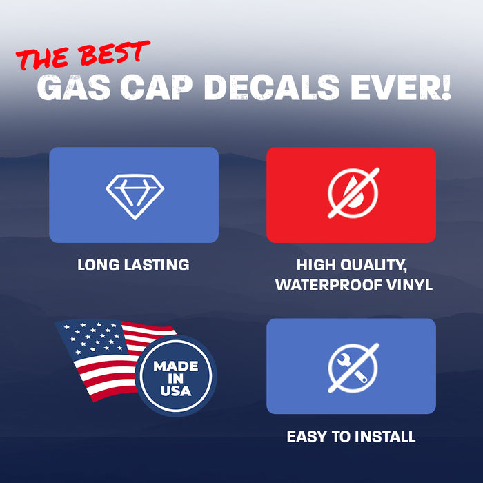 Yeti Trees Gas Cap Decal for JT or Gladiator