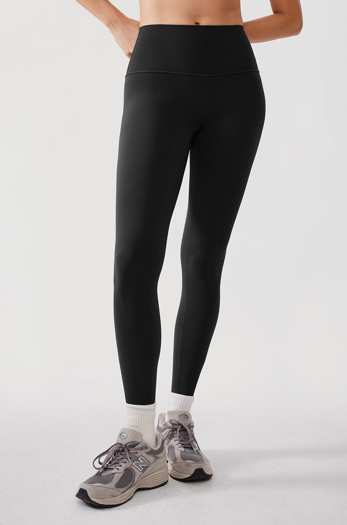 CRZ YOGA Women's Yoga Lounge High Rise Butterluxe Yoga Leggings 25'' Black