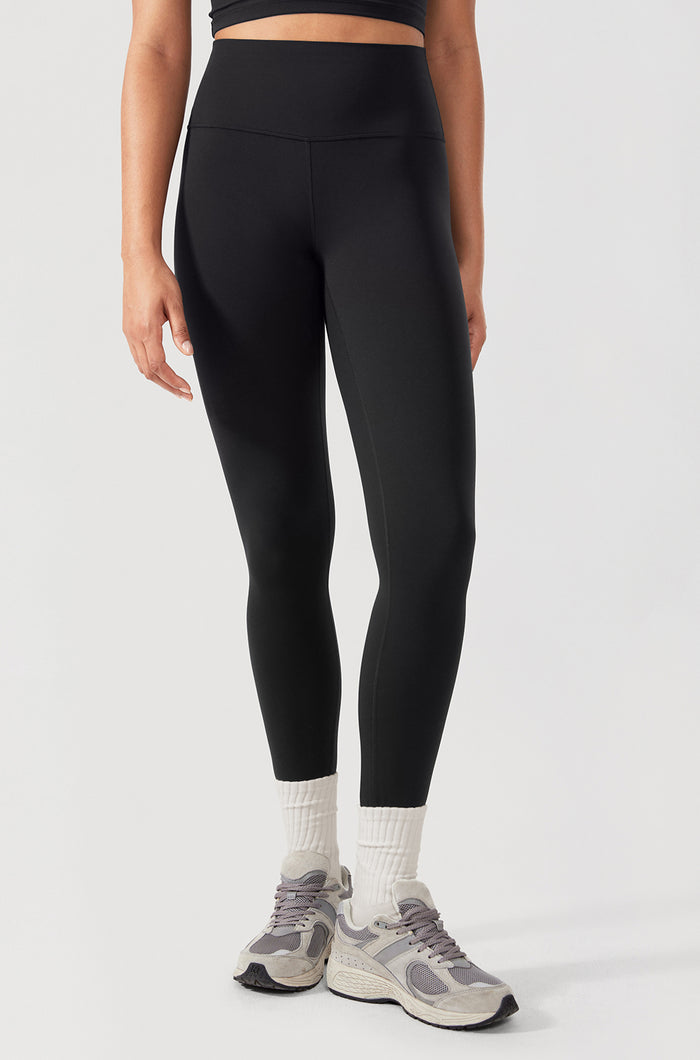 Women's Yoga Leggings 28" Black
