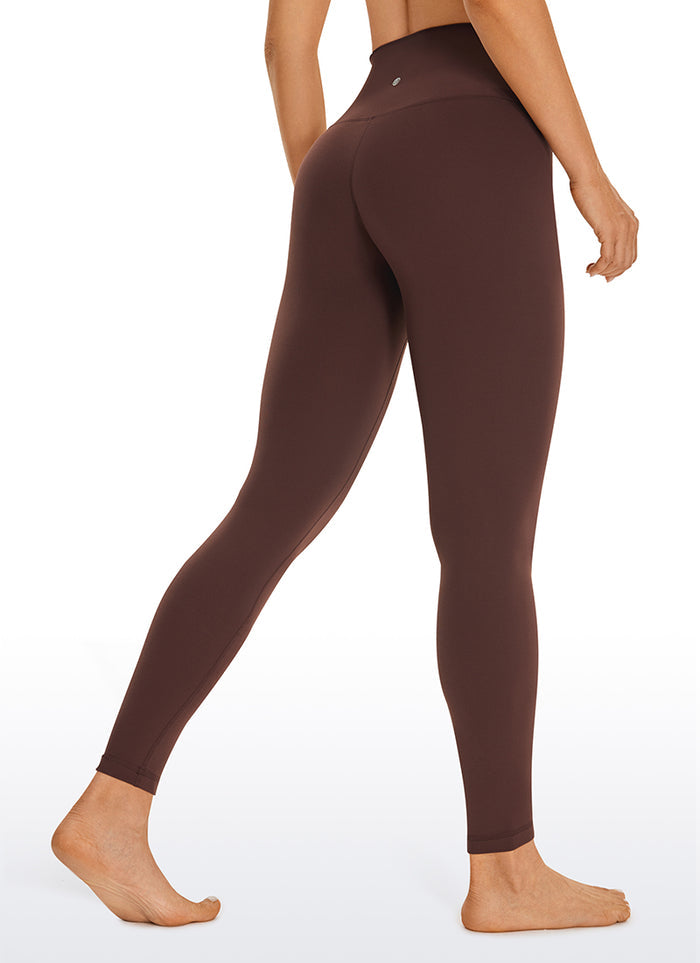 Women's Yoga Leggings 28" Taupe