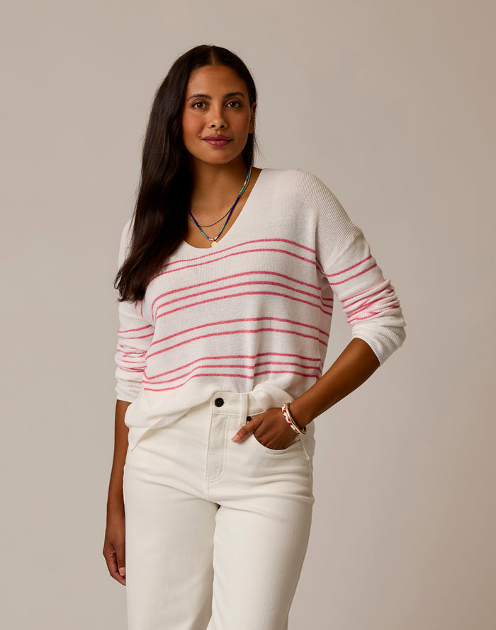 Zella Pullover: Watermelon Heather
