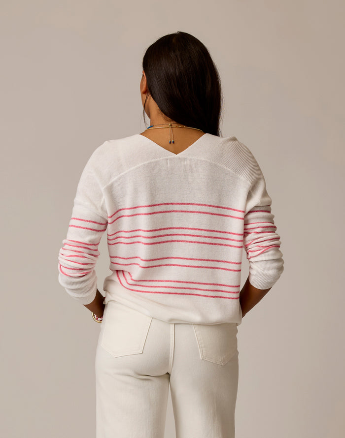 Zella Pullover: Watermelon Heather